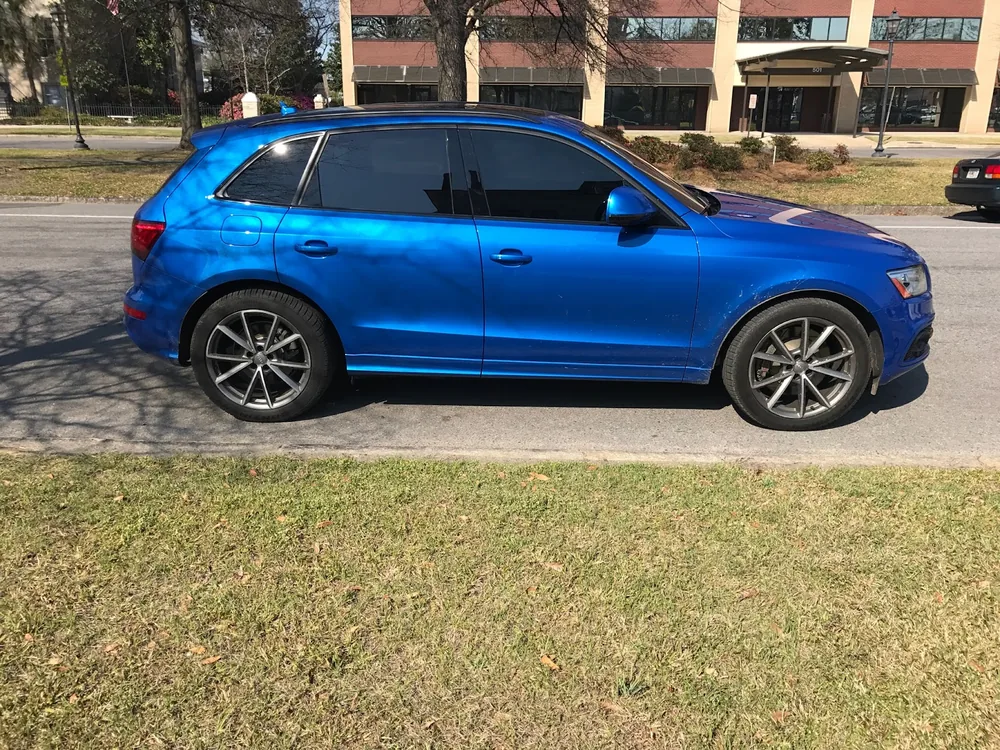 Tint install work at at Window Tinting by Rico